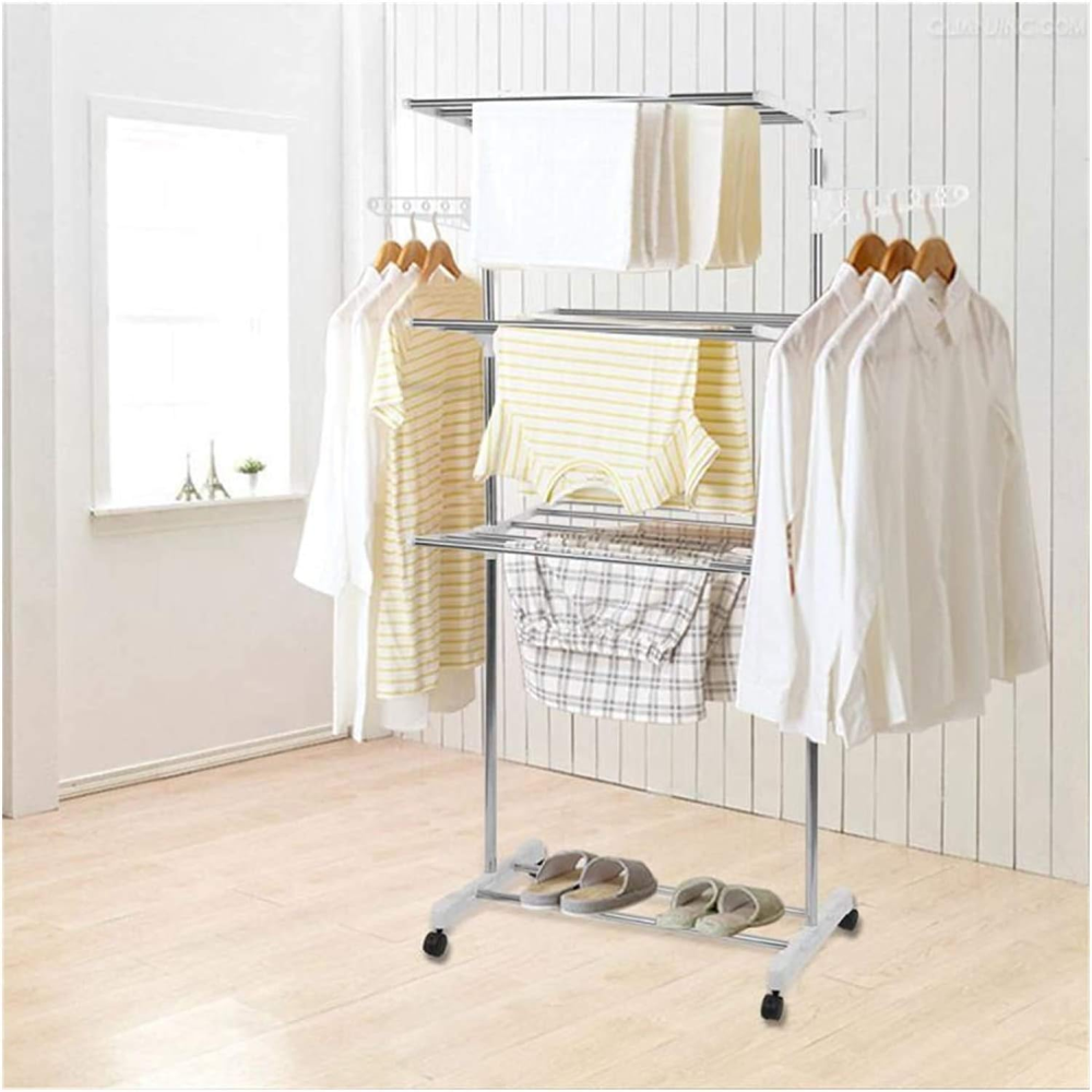 Perchero Organizador De Ropa 2 Niveles Hanger