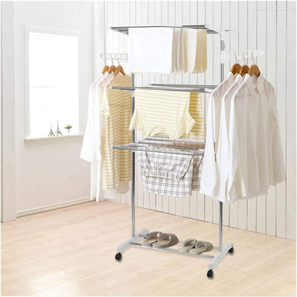 Perchero Organizador De Ropa 2 Niveles Hanger