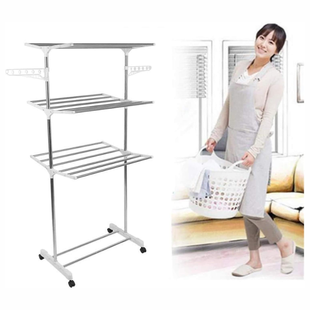 Perchero Organizador De Ropa 2 Niveles Hanger