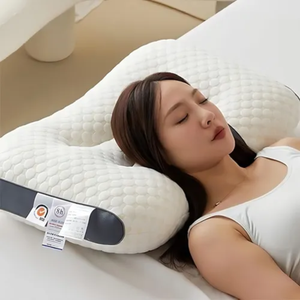 Almohada Ortopédica Cojin Cervical Descanso Pack 4 + Regalo