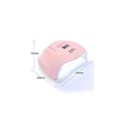 Lampara Led Uv De Uñas Profesional Secado Rápido 54 Watts