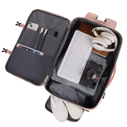 🧳Maleta De Mano Amazon Para Cabina Viajera + Organizador 6pcs Central M🧳