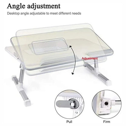 Mesa Multifuncional Ajustable Para Laptop Con Ventilador