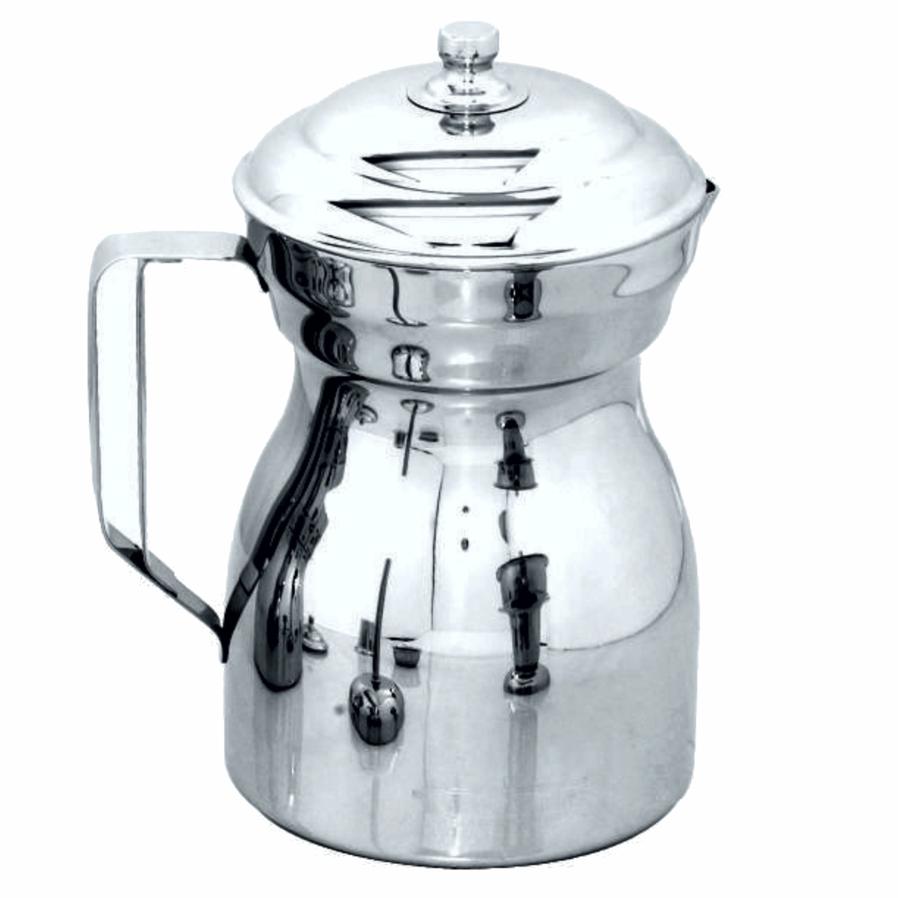 Olleta Chocolatera Cafetera En Acero Quirúrgico Inoxidable 2 litros